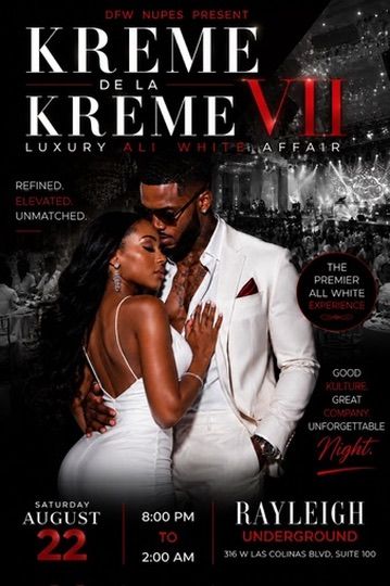 Kreme de la Kreme VII — Luxury All White Affair